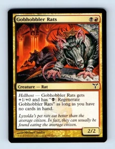 2006 4X Dissension Gobhobbler Rats MTG / Magic the Gathering #111 - Picture 1 of 2