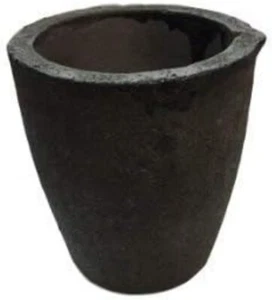 Compact 1KG Clay Graphite Crucible for Melting Brass and Aluminum Efficiently - Picture 1 of 1