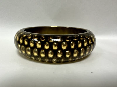 Brazalete grueso de metal New look con tachuelas en el interior redondeado usado Foto 1 de 4