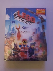 The Lego Movie 3D + 2D Blu-Ray Blufans Exclusive Lenticular-Slip Steelbook - Picture 1 of 3