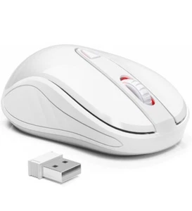 OKIMO Wireless Mouse for Laptop Computer Mouse with USB Receiver 2.4GHz Optical - Picture 1 of 7