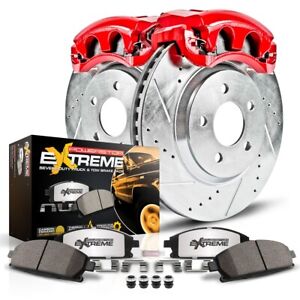 KC2004-36 Powerstop Brake Disc and Caliper Kits 2-Wheel Set Front for Chevy Olds