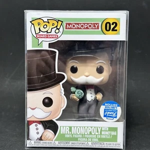 Funko Pop Vinilo Mr. Monopoly LE con bolsa de dinero #02 - Exclusivo de Funko Shop - Raro - Imagen 1 de 6