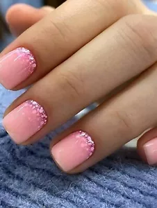 Artificial Nails kit (set of 24) with Nail Glue - Picture 1 of 2