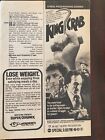 King Crab, Barry Newman, Vintage TV Guide Ad