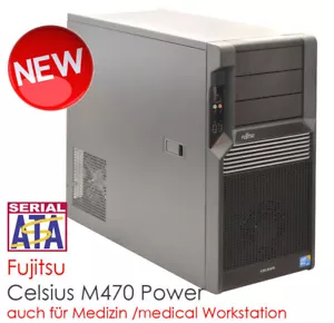 WORKSTATION FUJITSU CELSIUS M470 500GB S-ATA D2778-B14 10601093388 MEDICAL NEU - Bild 1 von 3
