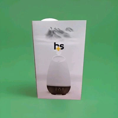 HealthSmart + Cool Mist Diffuser & Essential Oil Aromatherapy White 500mL NEW - Image 1 of 2