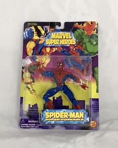 Marvel Universe Spider-Man Super-Poseable 1997 Toy Biz Figure 5" New in Package - Picture 1 of 9