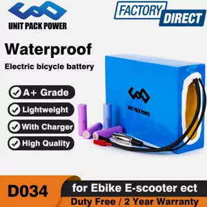 72V 40Ah E-bike battery 48V 52V 60V 25Ah 20AH Lithium-ion Pack For 0~5000W Motor - Picture 1 of 21