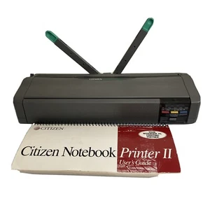 Impresora de cuadernos Citizen II de colección: solo piezas ~ 1991 RA10-M01 - Imagen 1 de 11