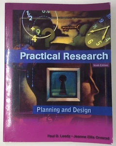 Practical Research Planning & Design, by Leedy & Ormrod, 9th ed. paperback-NEW - Imagen 1 de 7