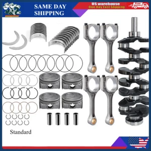 G4KJ Engine Rebuild Overhaul Kit Crankshaft Piston Ring Kit For Hyundai Kia 2.4L - Picture 1 of 13