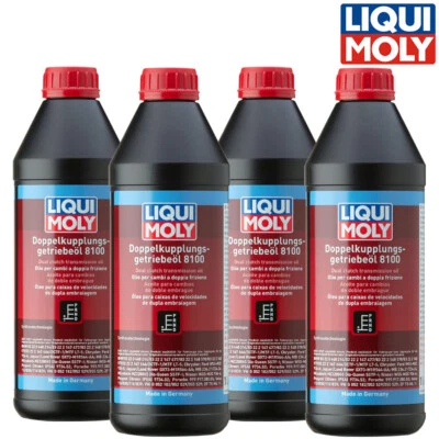 4x LIQUI MOLY 3640 Doppelkupplungsgetriebe-Öl 8100 Getriebeöl 1 l