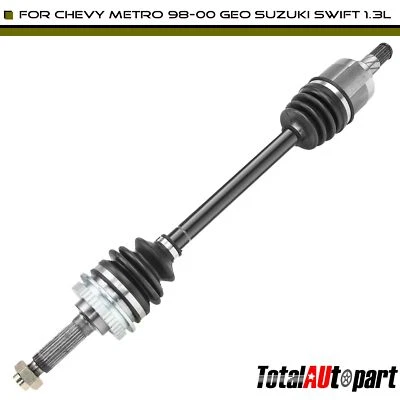 CV Axle Assembly for Chevy Metro Geo Suzuki Swift Front Left Manual Trans. Side - Image 1 of 4