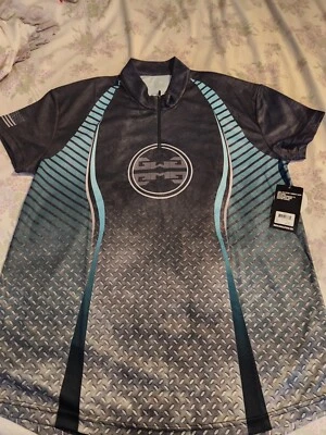 Camiseta deportiva de ciclismo para mujer manga corta 1/4 cremallera niñas con pistolas ombre nueva con etiquetas talla L Foto 1 de 4