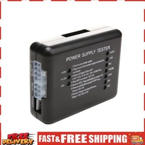 ATX -Stromversorgungs -PSU -Tester mit 20/24 Pin SATA & Molex HDD -Stecker für P - Bild 1 von 10