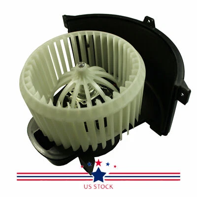 Motor soplador calentador de aire acondicionado con jaula de ventilador para Porsche Cayenne 2003-2010 3,6 L 4,5 L V8 Foto 1 de 4