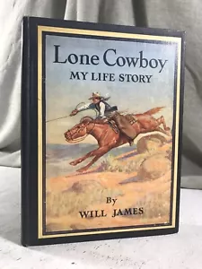 LONE COWBOY, MY LIFE STORY by Will James, Author & Illustrator - 1947 Book - Foto 1 di 11