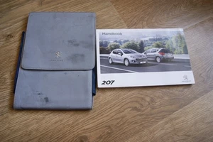 PEUGEOT 207 OWNERS MANUAL / HANDBOOK / WALLET - Picture 1 of 2