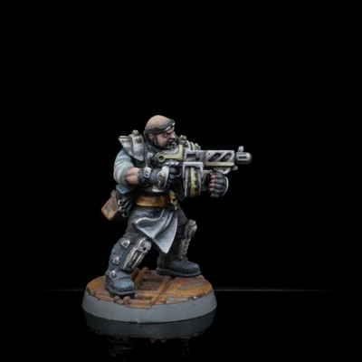 Pro Painted Necromunda Orlock Ganger - Image 1 of 4