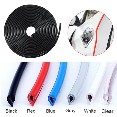 5M Car Door Edge Guard Protector Moulding Trim Edge Rubber Strip Chip Protector - Image 1 of 4