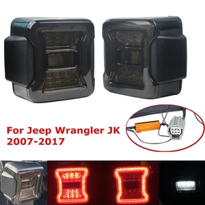 Par de luces traseras LED L & R JK señal de giro de freno trasero para Jeep Wrangler 2007-2017 - Imagen 1 de 14