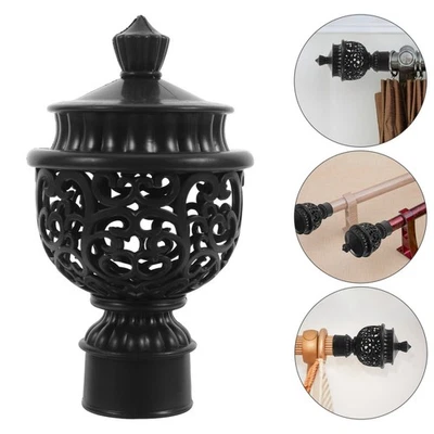 12 Pcs Terminali Per Bastoni Tende Finali Testa Canna Da Plug - Immagine 1 di 4