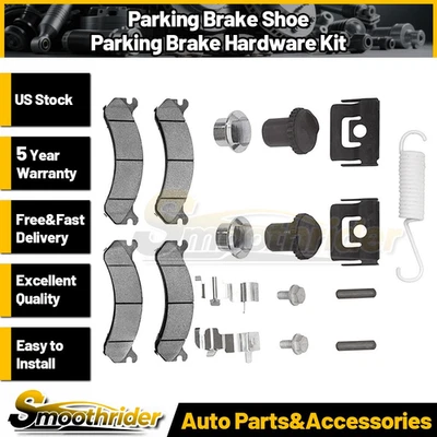 Kit de resorte de zapata de freno de estacionamiento de emergencia para Chevrolet Camaro 1998-2002 Foto 1 de 4