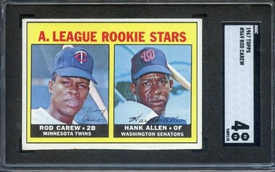 1967 Topps High #569 Rod Carew RC SGC 4 HOF Minnesota Twins 9178 - Image 1 of 2