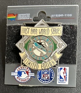 FLORIDA MARLIN'S FIRST EVER WORLD SERIES LIMITED EDITION 1997 MLB pin MINT - Picture 1 of 1