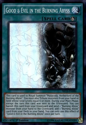 Secrets of Eternity #SECE-EN086 Good & Evil in the Burning Abyss - Image 1 of 2