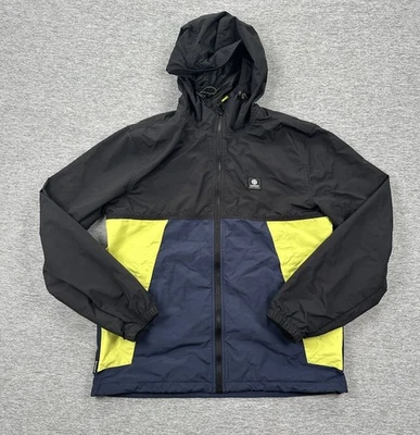 Element Skateboard Jacket Mens Size Medium Full Zip Hooded Windbreaker Skate - Image 1 of 4