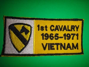 US Army 1st CAVALRY Division 1965-1971 VIETNAM Patch From Vietnam War Era - Picture 1 of 3