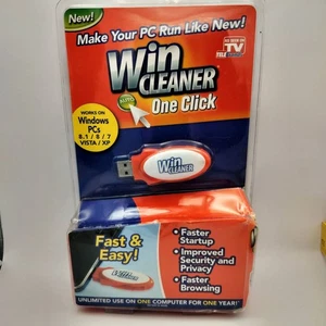 WinCleaner One Click USB PC Cleaner As Seen on TV 2014 TeleBrands NEW - Picture 1 of 8