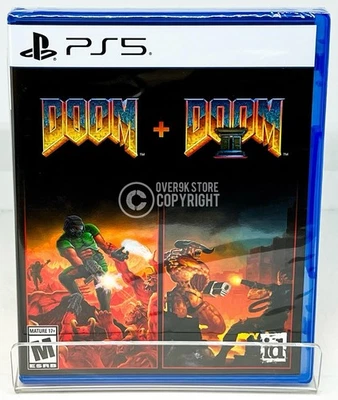 Doom + Doom 2 - PS5 - Brand New | Factory Sealed - Image 1 of 4