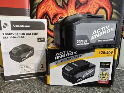 Ferrex 20/40v Battery Brand New For Ferrex Activ Energy Tools 2025 Stock