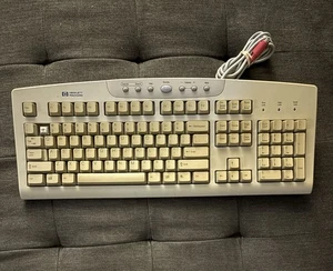 Vintage Hewlett Packard Wired Multimedia Keyboard RT2856TW PS/2 variant - Picture 1 of 3