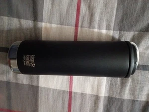 Klean Kanteen TKWide Insulated Bottle 20 OZ (Café Cap) Dark Blue - Picture 1 of 11