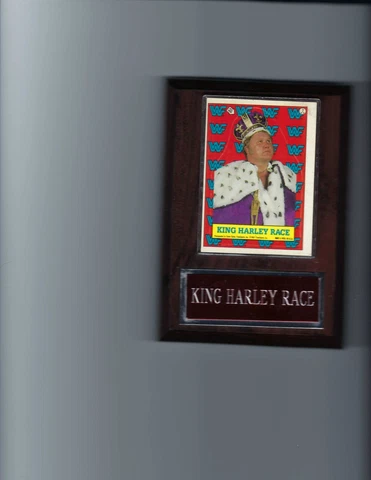 KING HARLEY RACE PLAQUE WRESTLING WWF   C Cover
