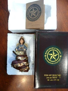 Boyds Bears Folkstone Mercy Night Shift #25656 Angel Nurse Heart NEW $4.95 - Picture 1 of 3