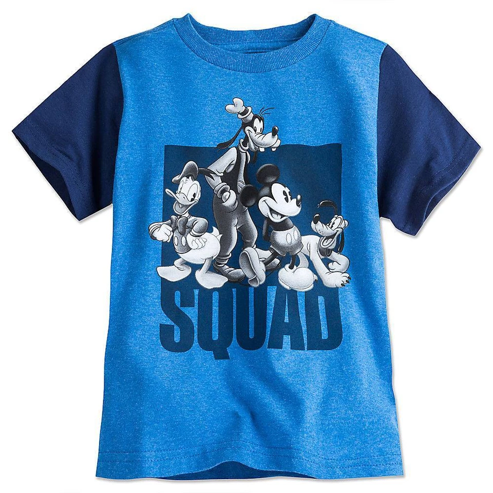 Camiseta Disney Store Mickey Mouse Goofy Donald Pluto Niños Talla 4 5/6 7/8 10/12 Foto 1 de 1