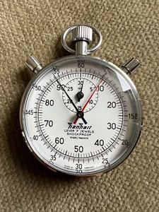 Vintage Hanhart 30 MIN Rattrapante Stopwatch Stoppuhr - 55 mm ca. 1965 mint - Bild 1 von 6