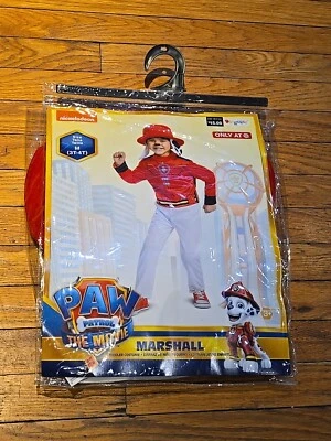 Disfraz de bombero mariscal de la película Paw Patrol The Movie para niños pequeños 3T-4T #3807 Foto 1 de 4