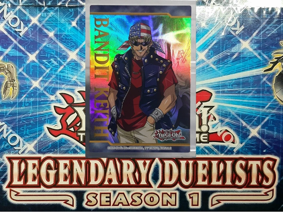 YUGIOH - Bandit Keith - Token Spielstein Holo - Legendary Duelists: Season 1 NM - Bild 1 von 3
