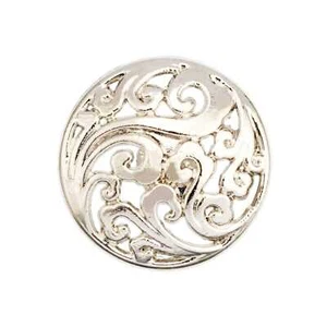 5pcs Round Hollow Metal Buttons for Sewing Clothing Crafts Gifts Card 12.5-25mm - Picture 1 of 6