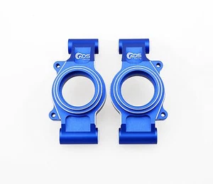 GDS Racing Rear Wheel Hub Carriers Blue for Traxxas X-MAXX 1/5 RC Truck (2pc) - Picture 1 of 3