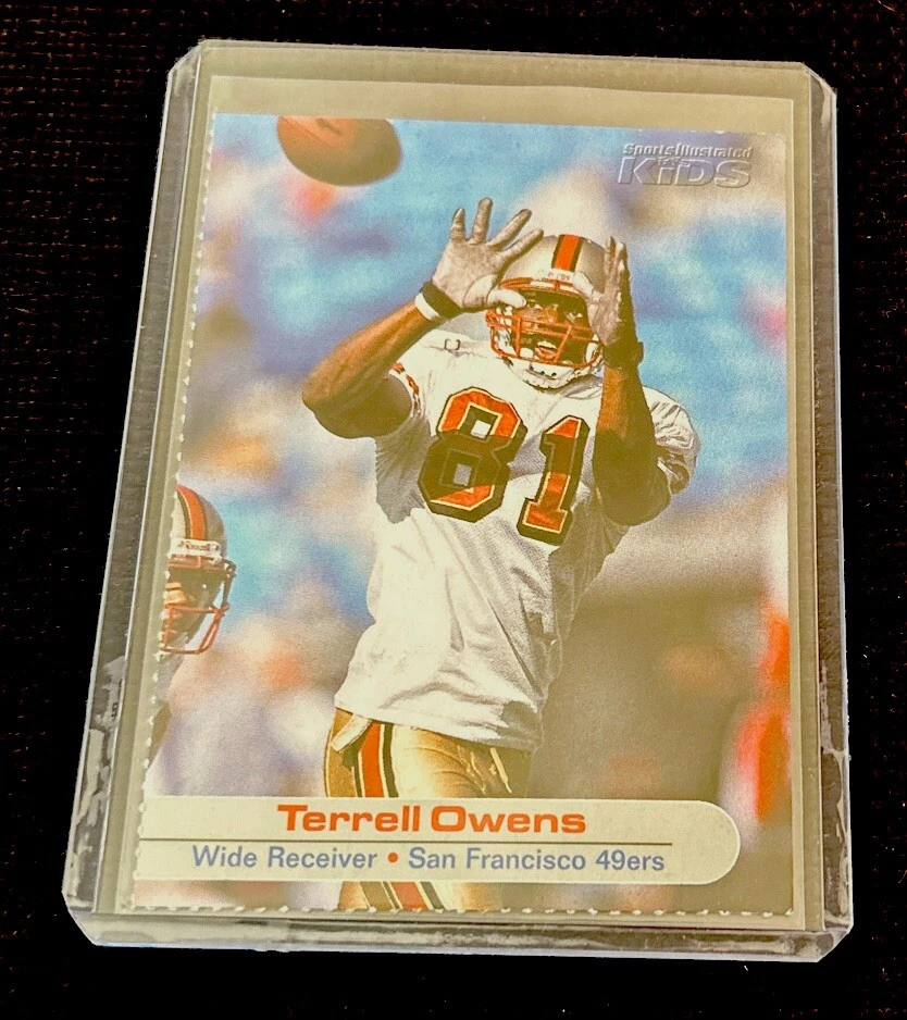 Terrell Owens Rare SF 49ers 2002 Legend HOF Sports Illustrated for Kids SI NM+ - Image 1 of 2