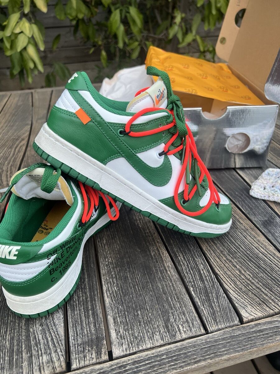 Nike Dunk Low x OFF-WHITE Pine Green 2019 for Sale Nike Dunk Low x OFF-WHITE Pine Green 2019 for Sale