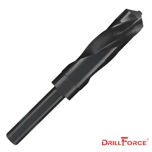 Drillforce 7/8 pulgadas. Broca de vástago de 1/2" de óxido negro S&D Silver Deming HSS M2 - Imagen 1 de 9