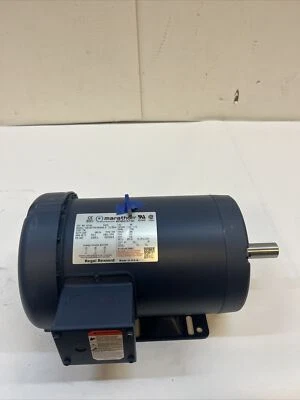 Marathon E2154 Electric Motor 1.5 HP 1800 Rpm 3ph 200 V 145T Frame 145TTFR16038 - Image 1 of 4